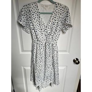 Sienna Sky blue Floral Wrap Dress